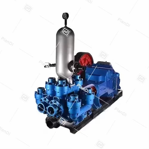 Three-cylinder piston drilling pump