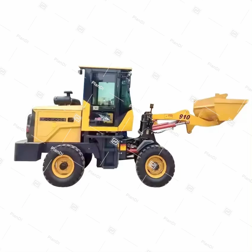 Wheel Front Bucket 1 Ton 910 Skid Steer Loader