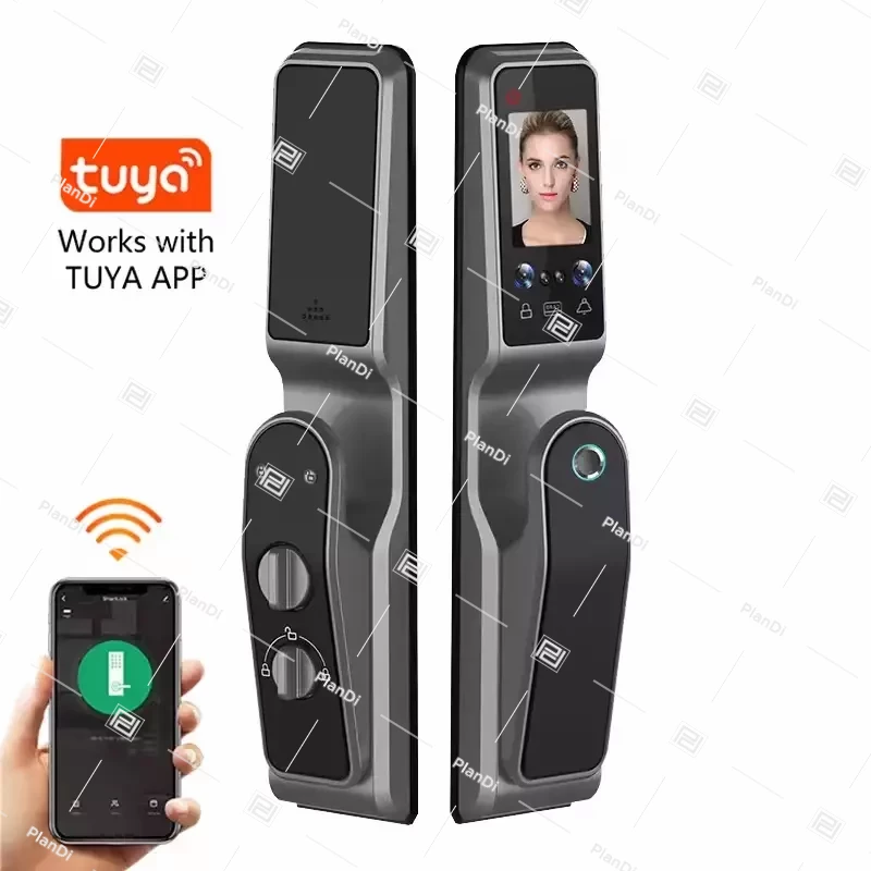 Smart lock with built-in camera