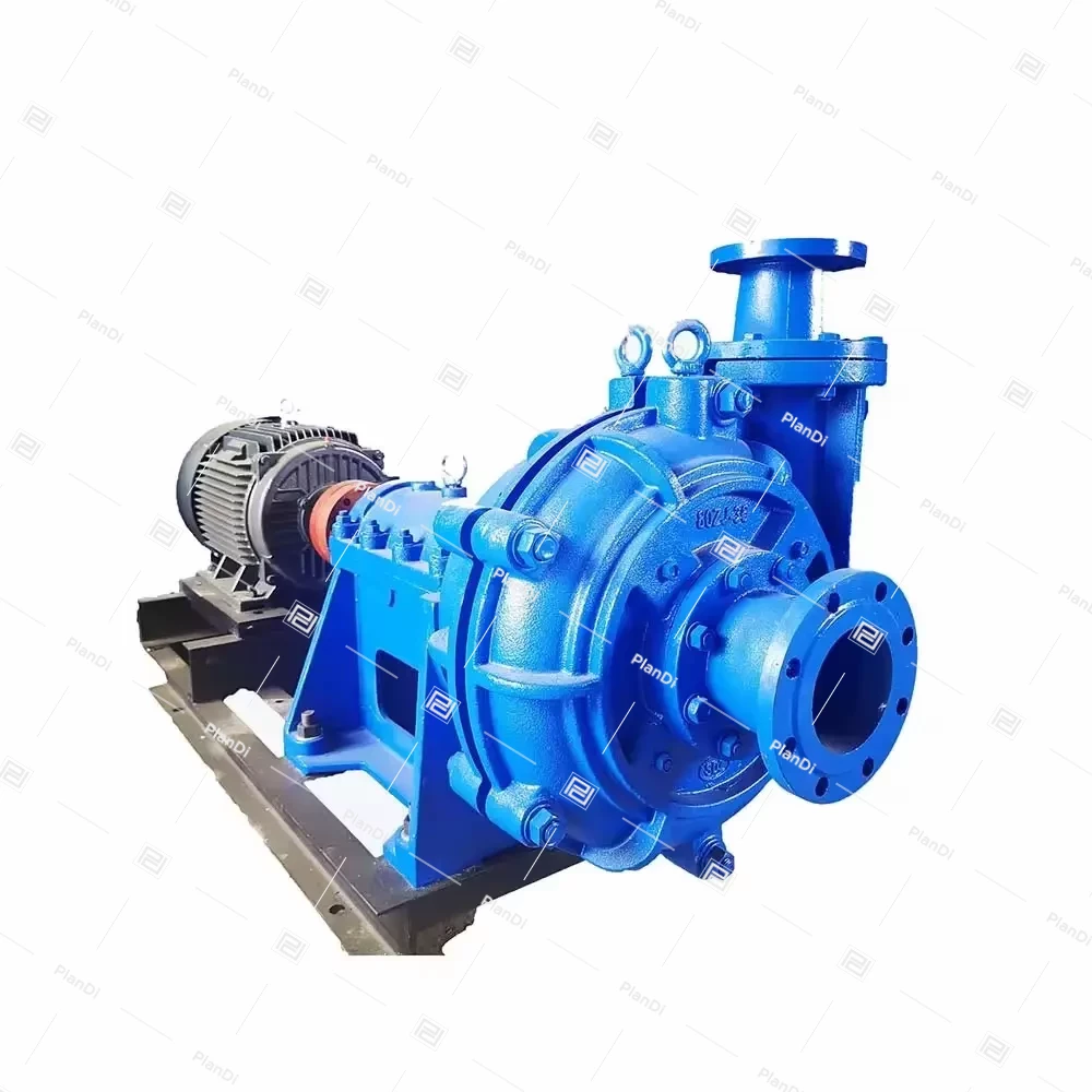 Horizontal centrifugal mud pump